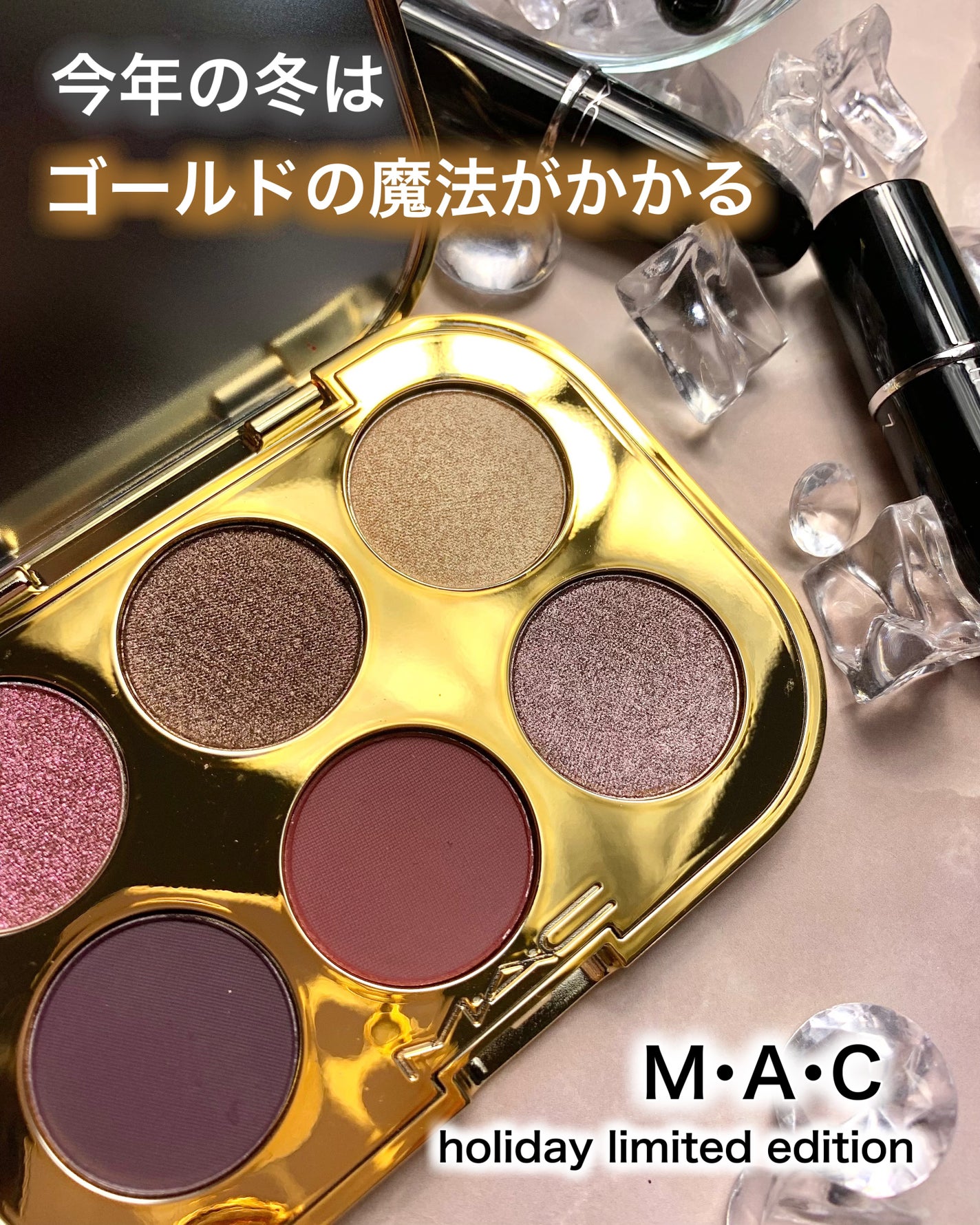 トレジャー アイシャドウ パレット ×6/M・A・C/アイシャドウパレットを使ったクチコミ(1枚目)