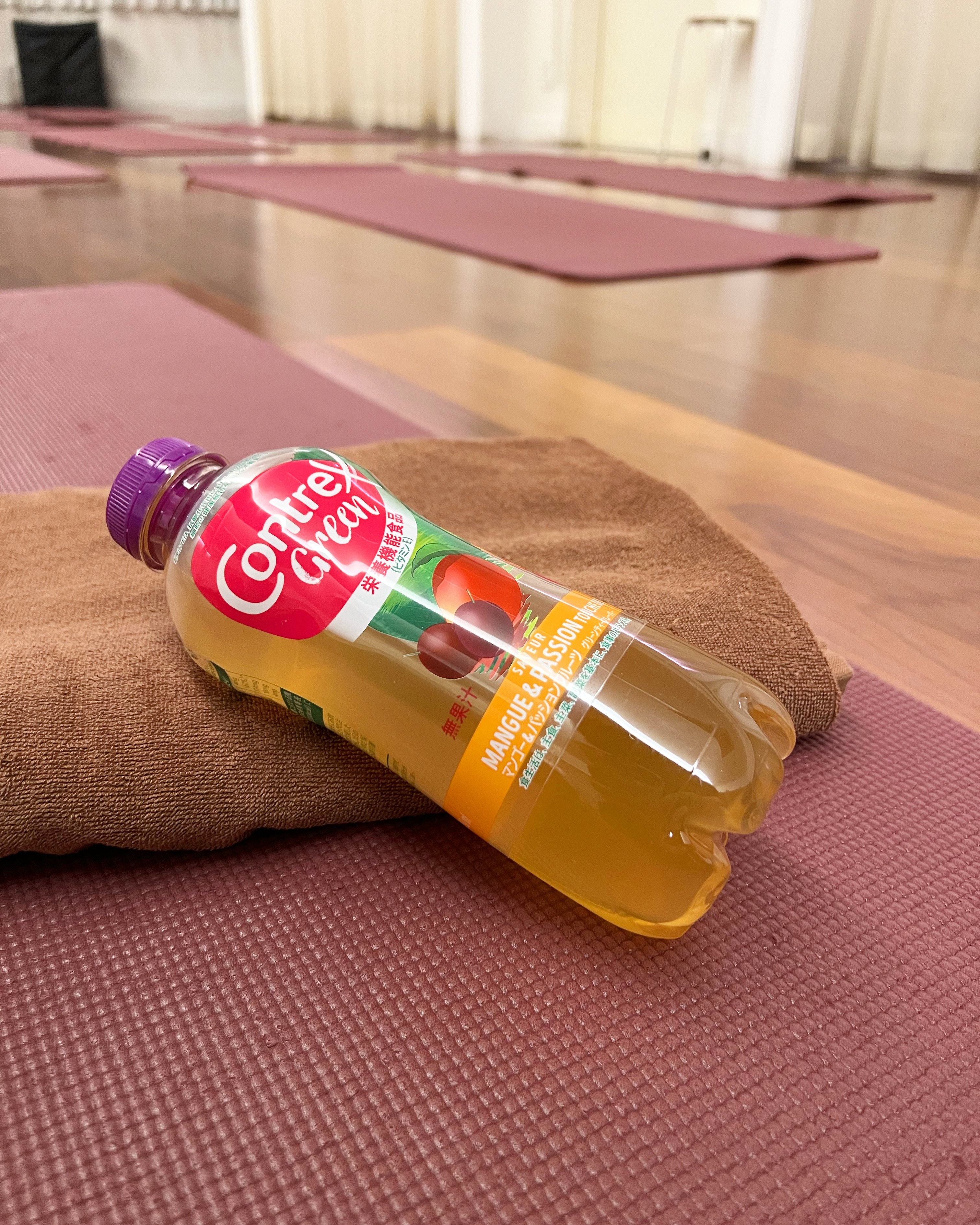 Contrex Green マンゴー＆パッションフルーツ　グリーンティーフレーバー/コントレックス/ドリンクを使ったクチコミ（3枚目）