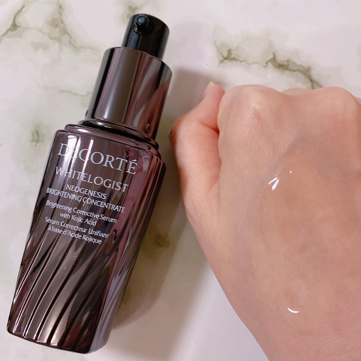 ホワイトロジスト ネオジェネシス ブライトニング コンセントレイト/DECORTÉ/美容液を使ったクチコミ(4枚目)