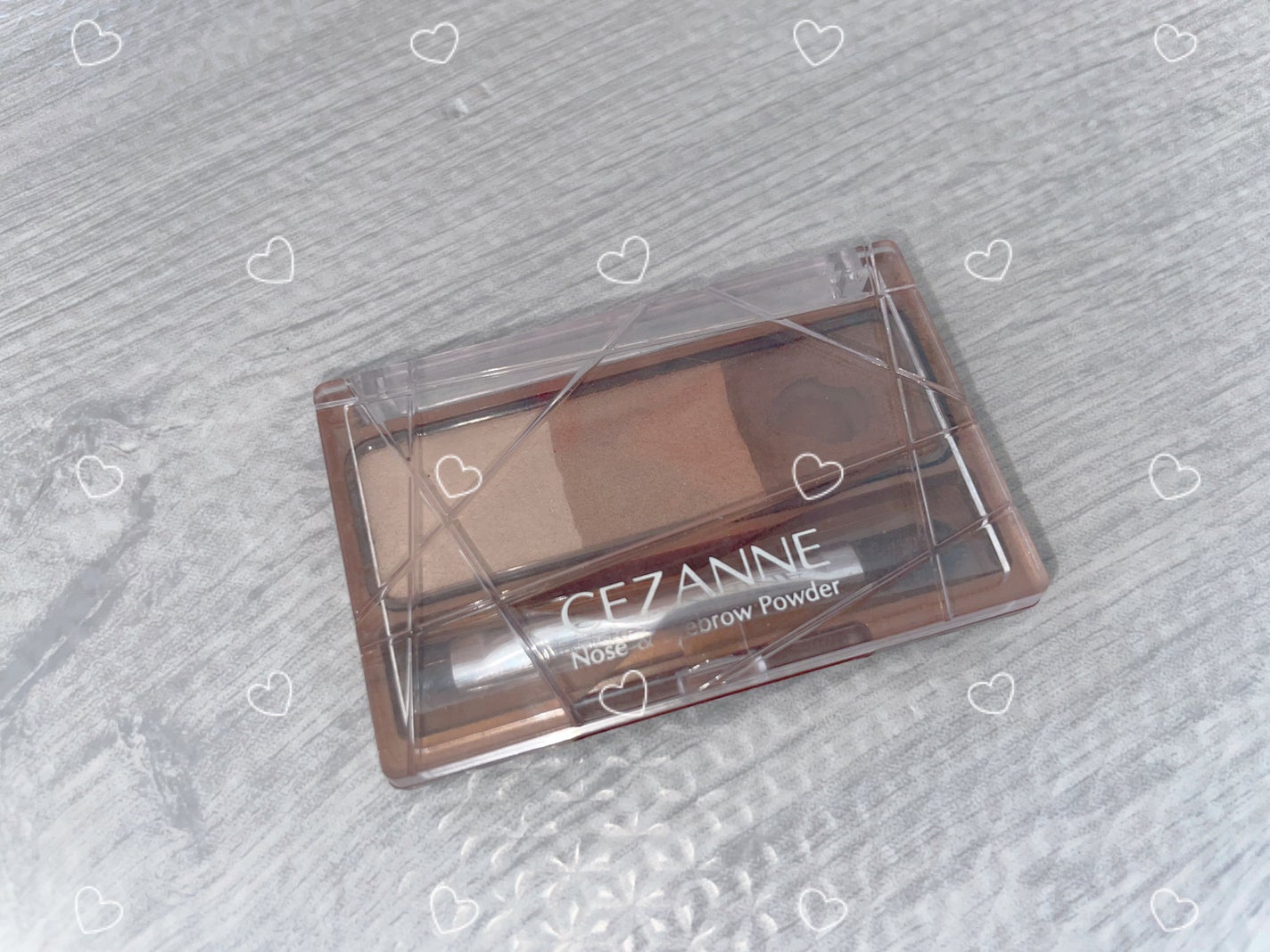 ノーズ&アイブロウパウダー/CEZANNE/パウダーアイブロウを使ったクチコミ(1枚目)
