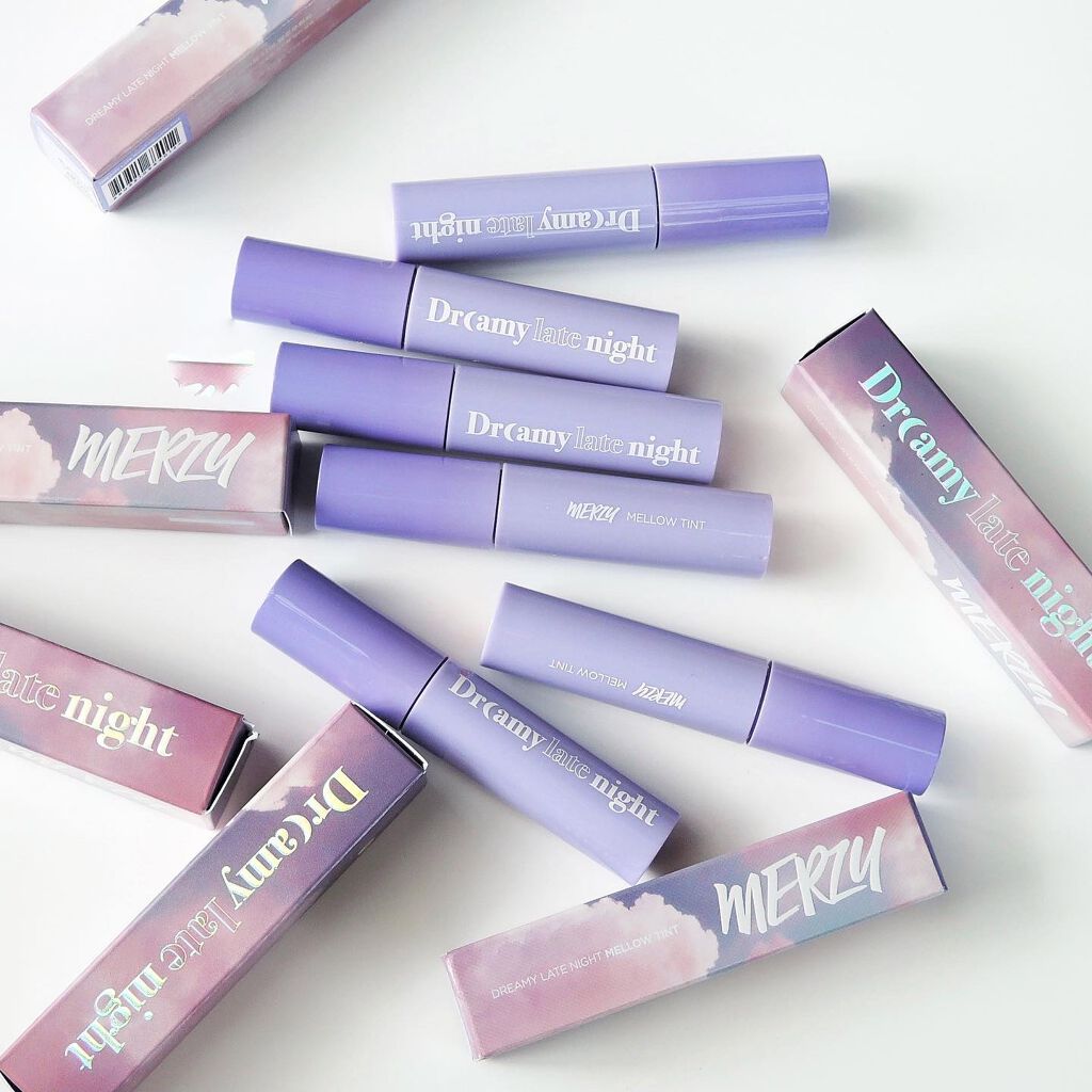ドリーミーレイトナイト メロウティント/MERZY/リップティントを使ったクチコミ(1枚目)