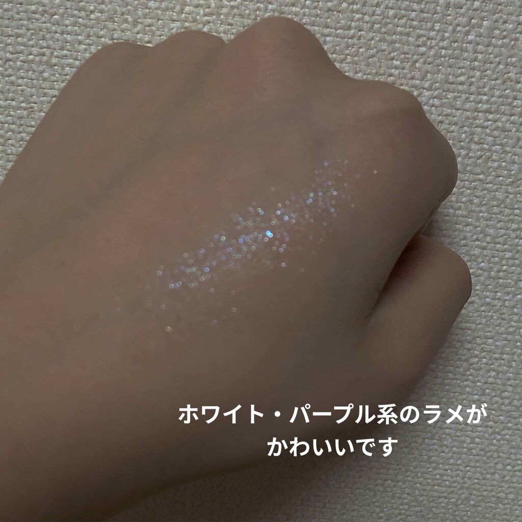 マルチグリッターカラー/ENBAN TOKYO/単色アイシャドウを使ったクチコミ(2枚目)