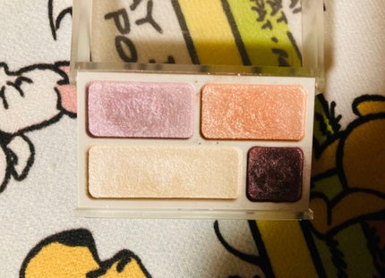 アイカラー4色タイプ/無印良品/アイシャドウパレットを使ったクチコミ(2枚目)