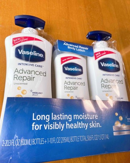 ヴァセリン アドバンスドリペア ボディローション 無香料/ヴァセリン/ボディローションを使ったクチコミ(1枚目)