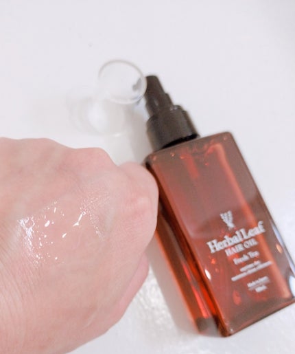 オーガニックヘアオイル フレッシュティーの香り/ハーバルリーフ/ヘアオイルを使ったクチコミ(3枚目)