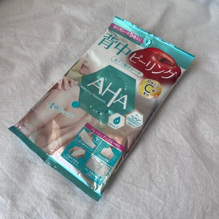 ボディピールシート/クレンジングリサーチ/ピーリングを使ったクチコミ(1枚目)