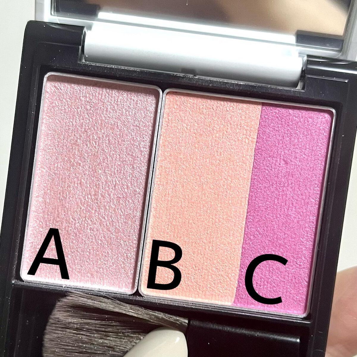 スキンフィットチーク/リサージ/パウダーチークを使ったクチコミ(2枚目)