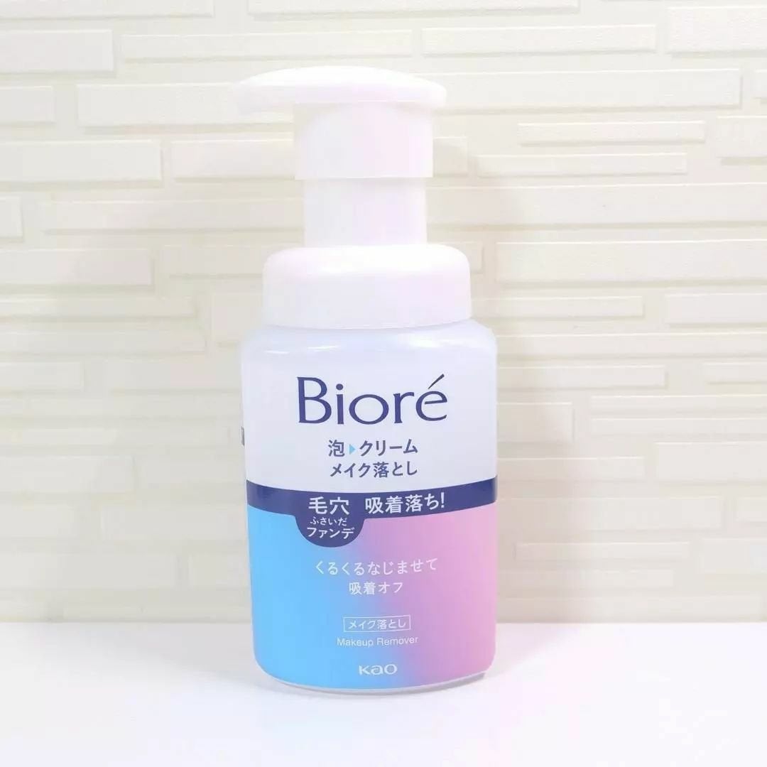 泡クリームメイク落とし/ビオレ/クレンジングクリームを使ったクチコミ(4枚目)