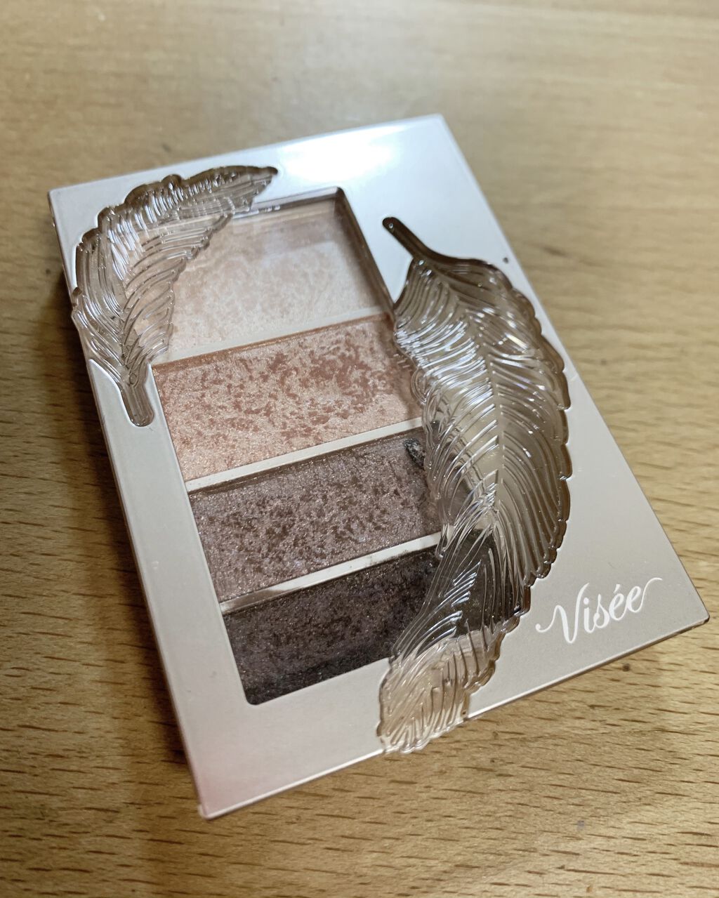 リシェ マイヌーディ アイズ BE-2 ピンクベージュ系/Visée/アイシャドウパレットを使ったクチコミ（1枚目）