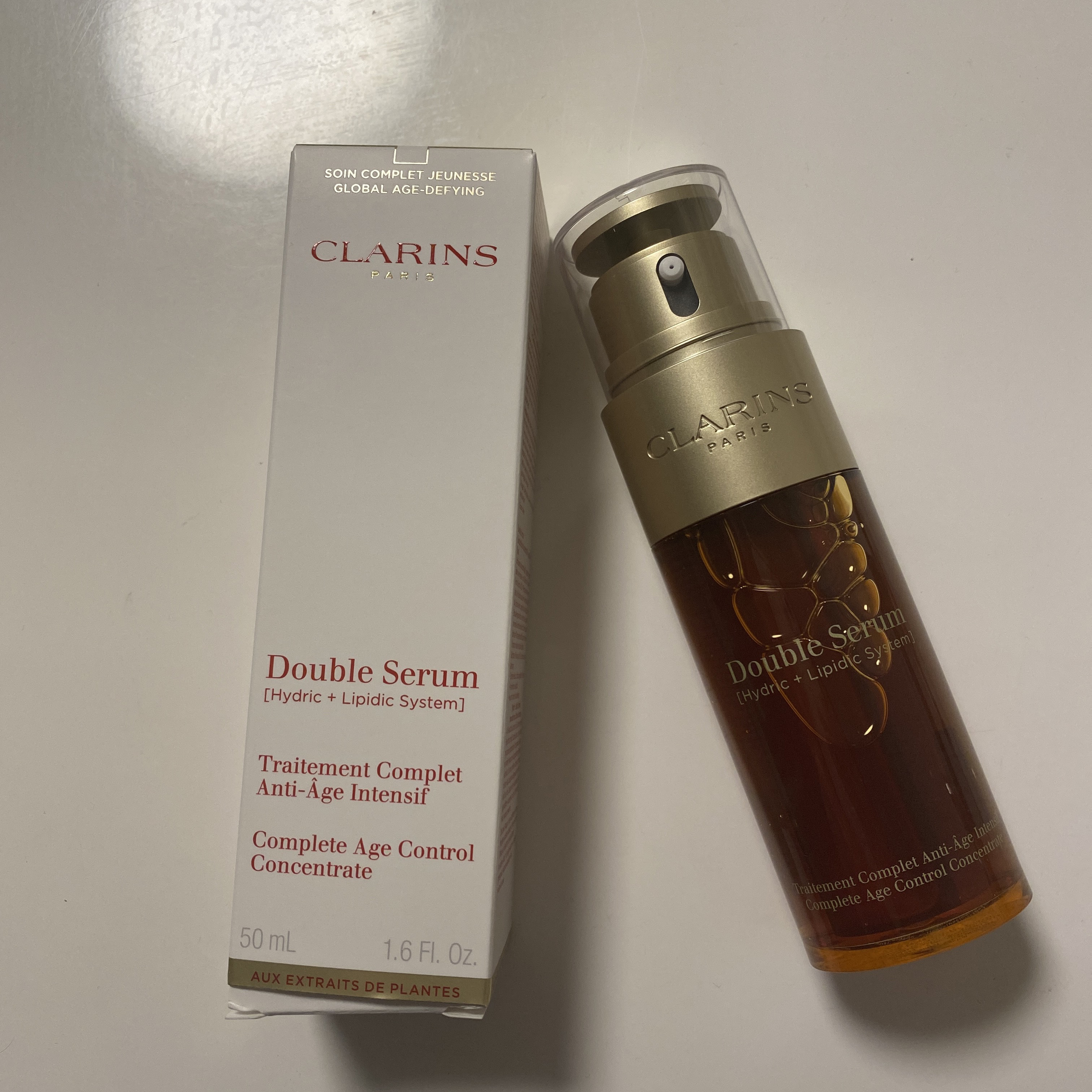 ダブル セーラム EX 50ml/CLARINS/美容液を使ったクチコミ（1枚目）