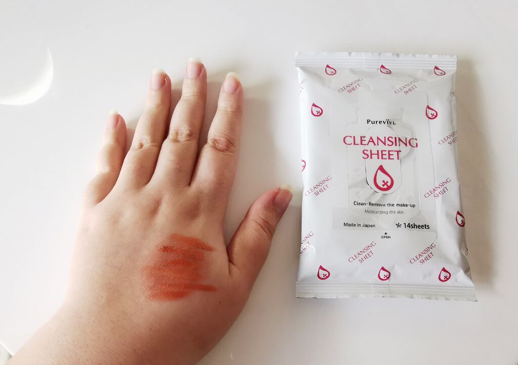 クレンジングシート/ピュアヴィヴィ/クレンジングシートを使ったクチコミ（1枚目）