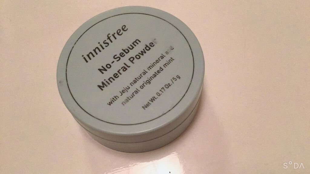 ノーセバム ミネラルパウダー N/innisfree/ルースパウダーを使ったクチコミ(1枚目)