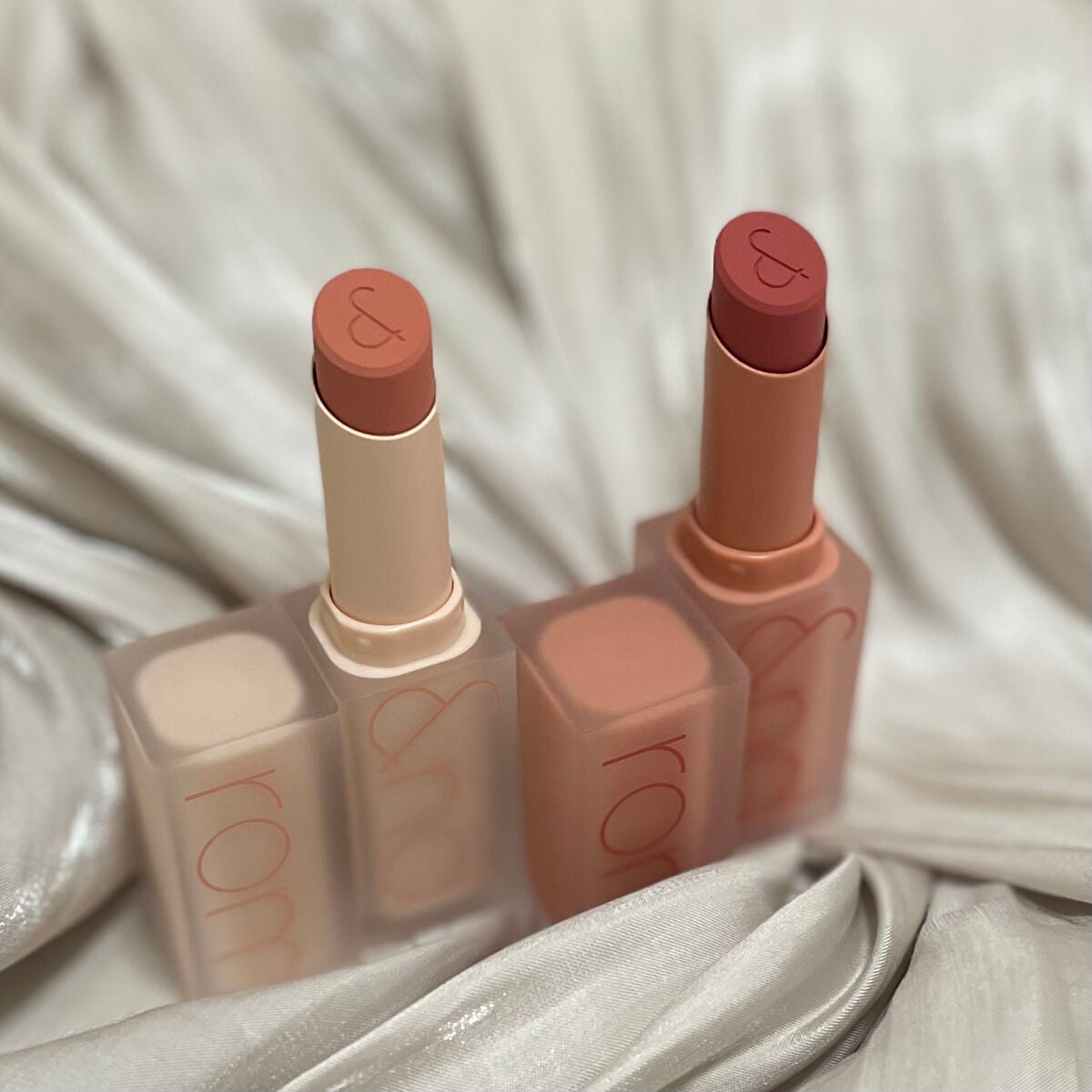 ゼロマットリップスティック/rom&nd/口紅を使ったクチコミ(4枚目)