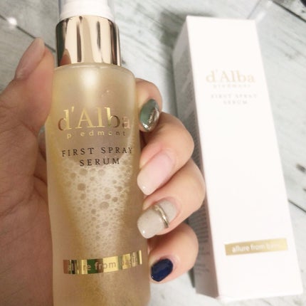 ダルバ ホワイトトリュフファーストスプレーセラム/ダルバ/ミスト状化粧水を使ったクチコミ(1枚目)