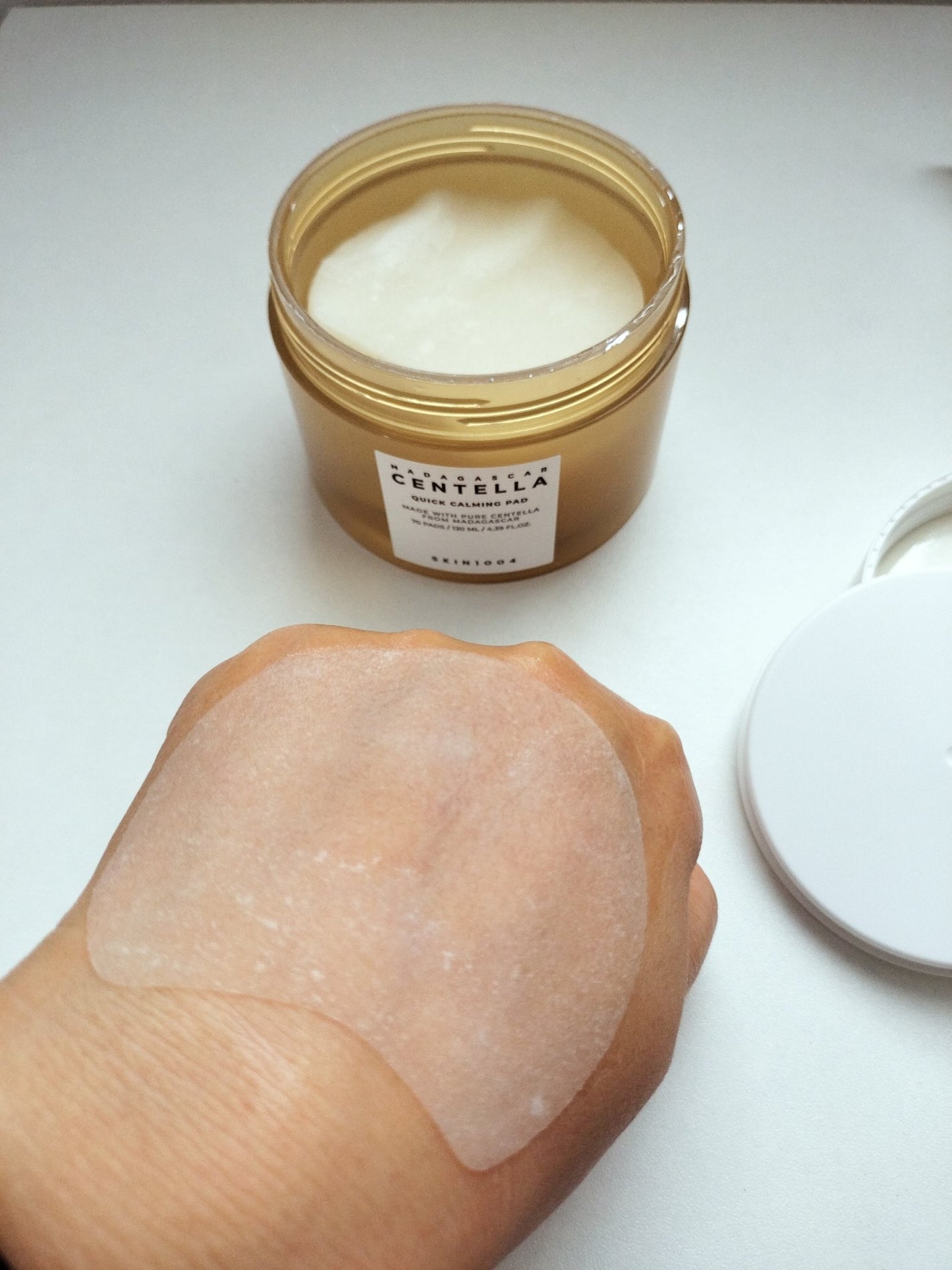 センテラ クイックカーミングパッド/SKIN1004/トナーパッドを使ったクチコミ(3枚目)