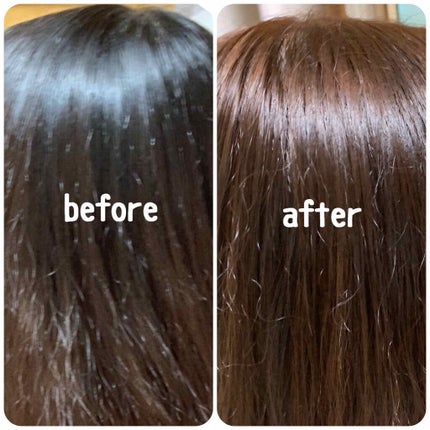 泡カラー/リーゼ/ヘアカラーを使ったクチコミ(1枚目)