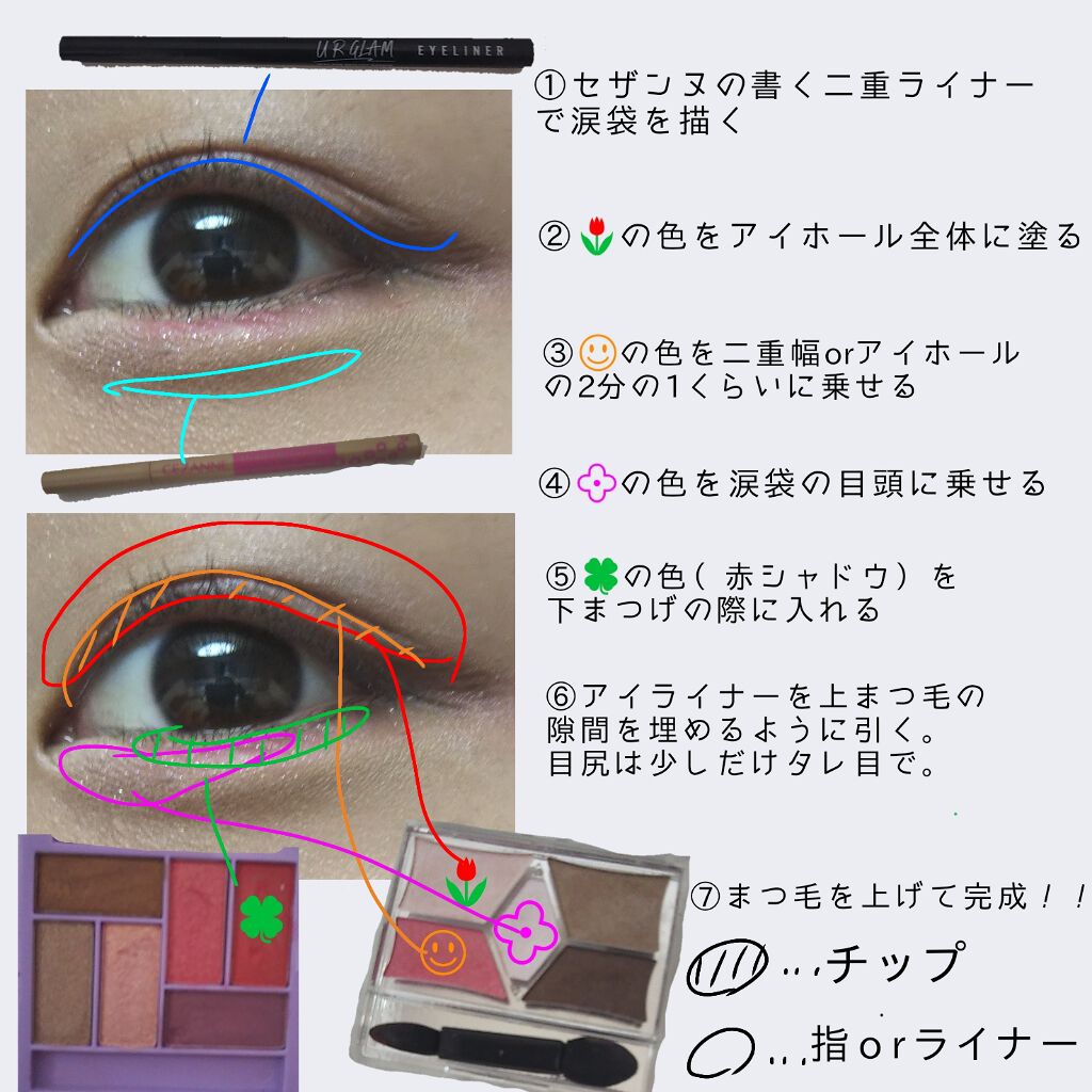 【旧品】パーフェクトスタイリストアイズ/キャンメイク/アイシャドウパレットを使ったクチコミ（2枚目）