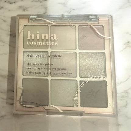 マルチアンダーアイパレット/hina cosmetics/アイシャドウパレットを使ったクチコミ(1枚目)