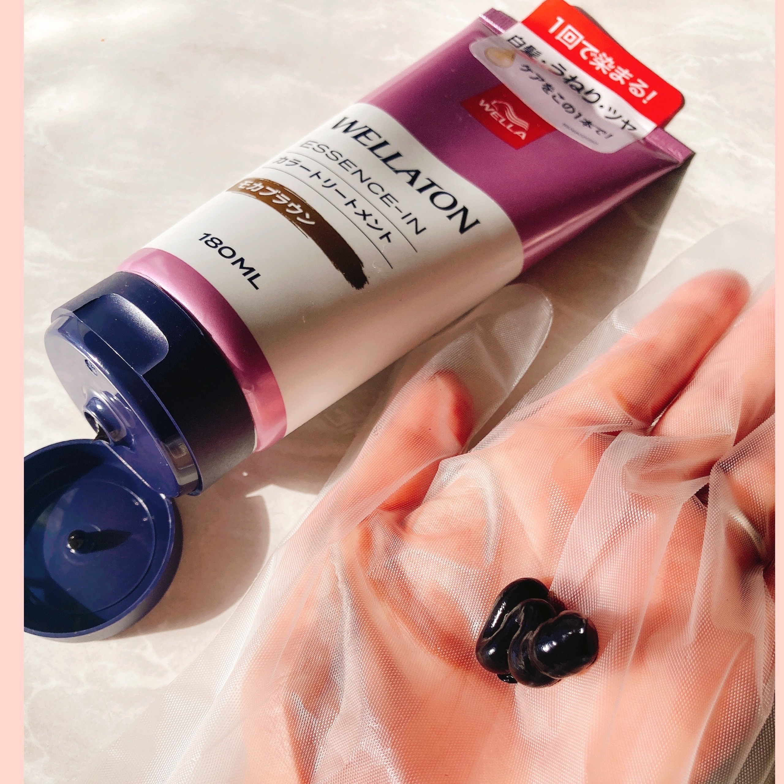 ウエラトーン エッセンスイン カラートリートメント/ウエラ/ヘアカラーを使ったクチコミ（2枚目）