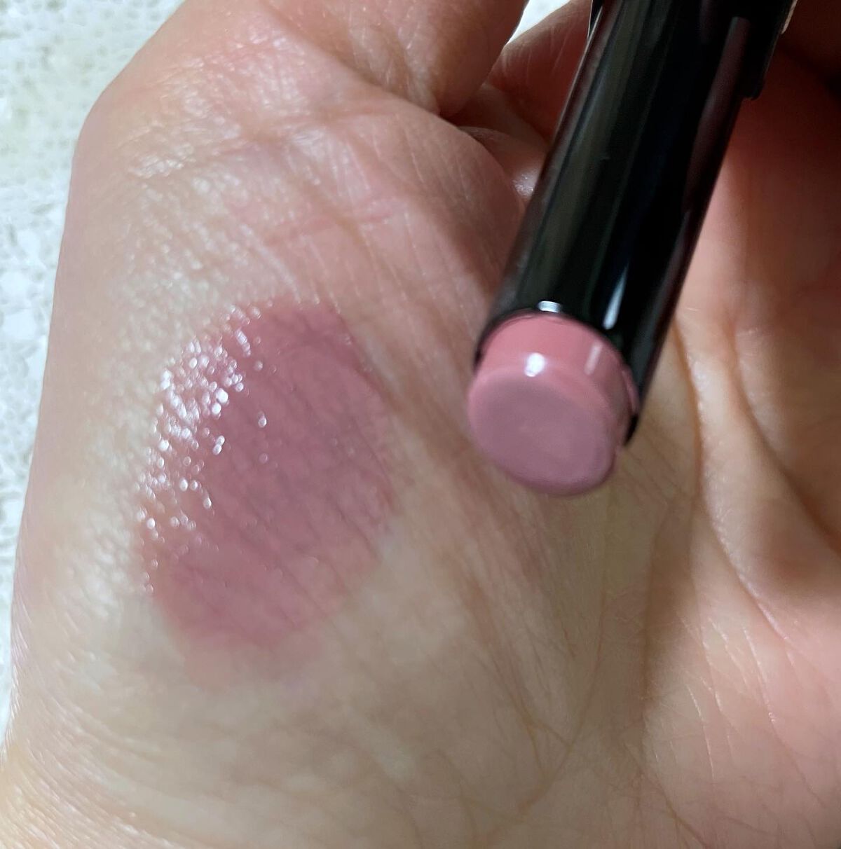 ゆき on LIPS 「初めてTHREEのアイシャドウとリップ購入しました☺️ブラウン..」(7枚目)