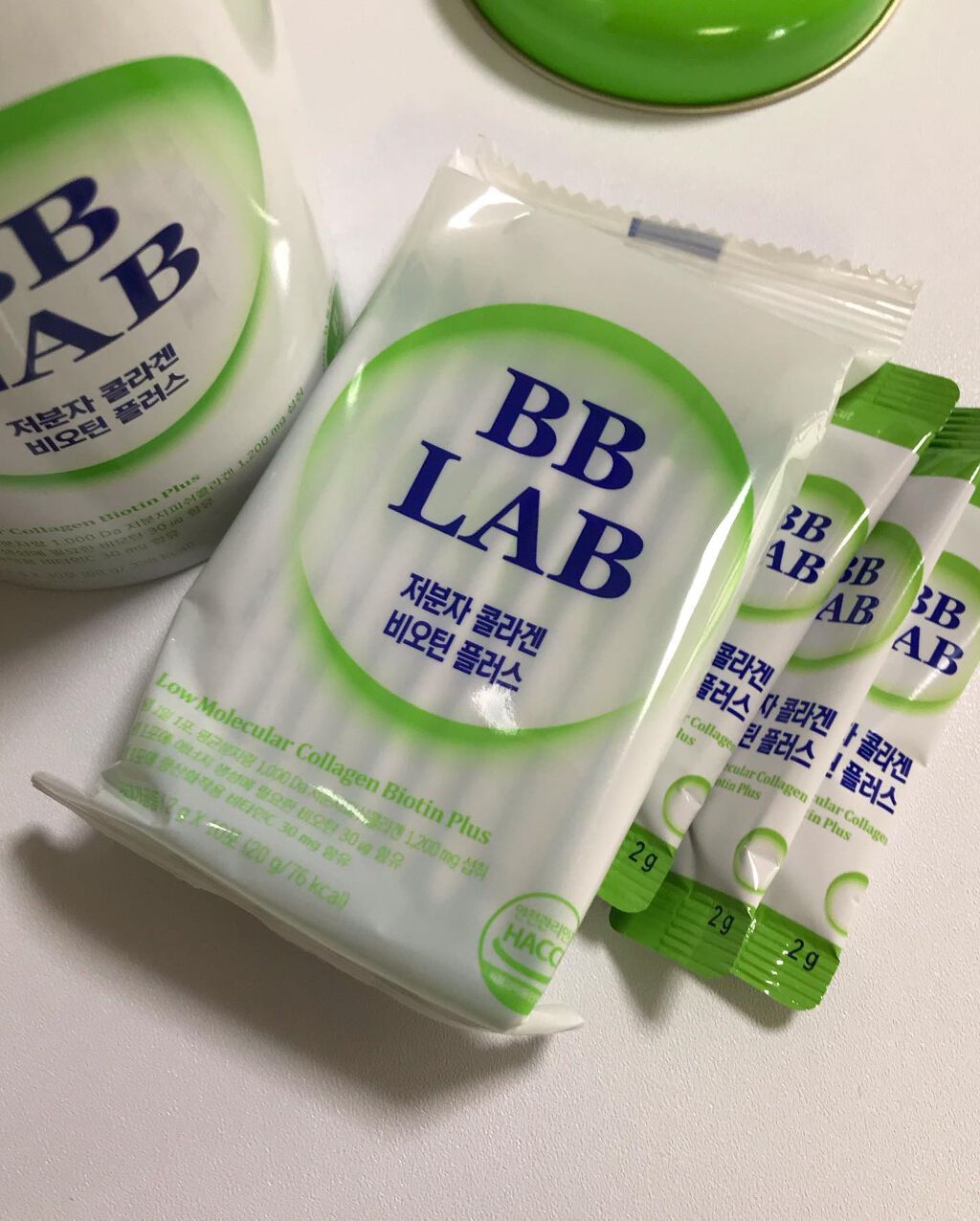 低分子コラーゲン ビオチンプラス/BB LAB/美容サプリメントを使ったクチコミ（2枚目）