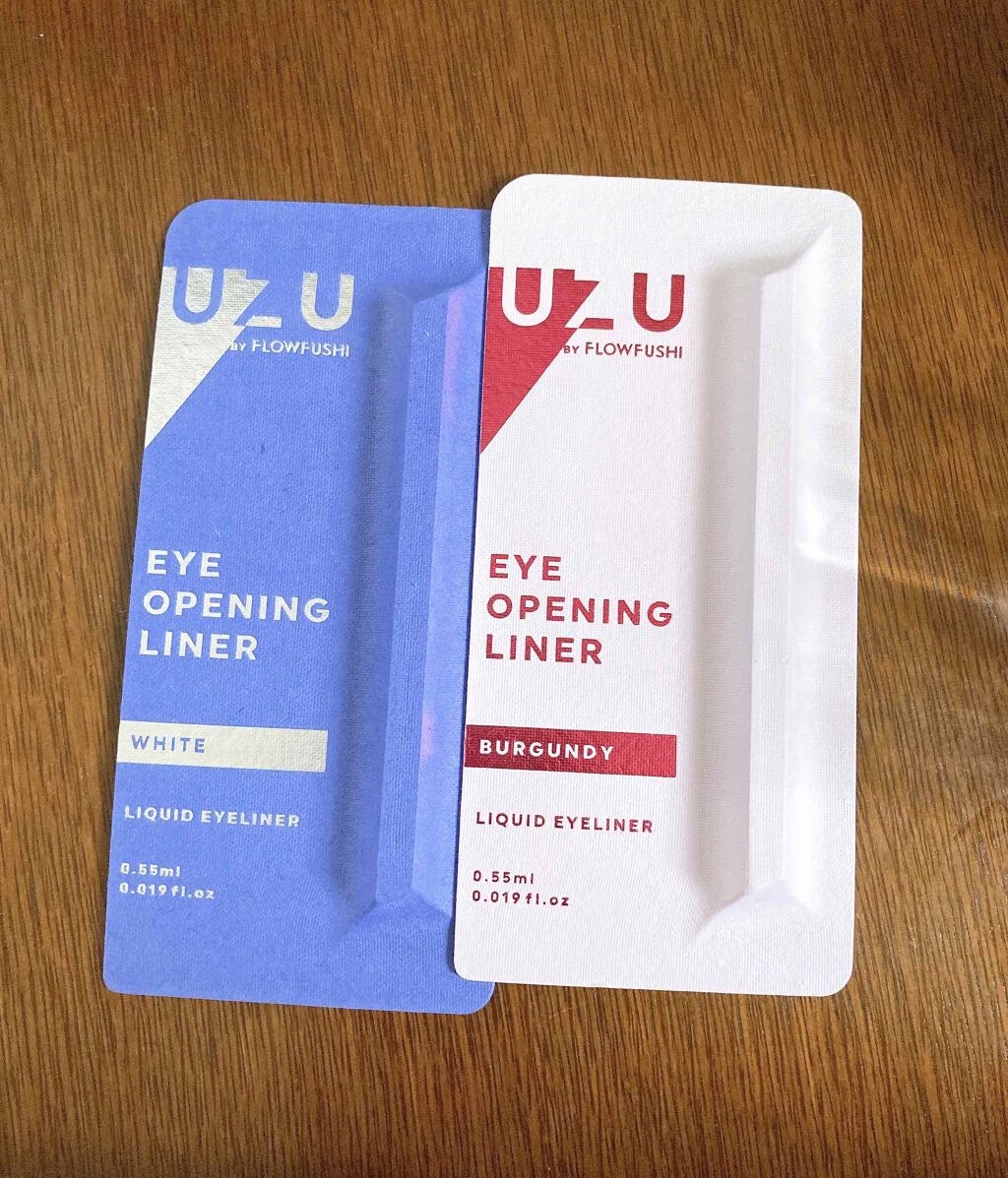 EYE OPENING LINER/UZU BY FLOWFUSHI/リキッドアイライナーを使ったクチコミ(1枚目)