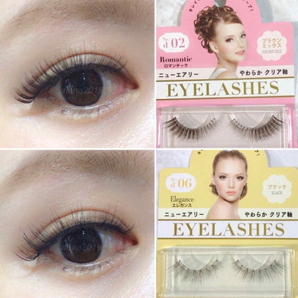 アイラッシュ ニューエアリー/DAISO/つけまつげを使ったクチコミ(2枚目)