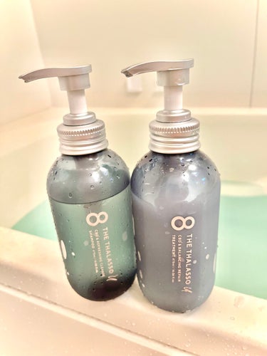 エイトザタラソ ユー CBD＆リフレッシング クレンズ 美容液シャンプー／CBD＆バランシング ダメージリペア 美容液ヘアトリートメント/エイトザタラソ/シャンプー・コンディショナーを使ったクチコミ（2枚目）