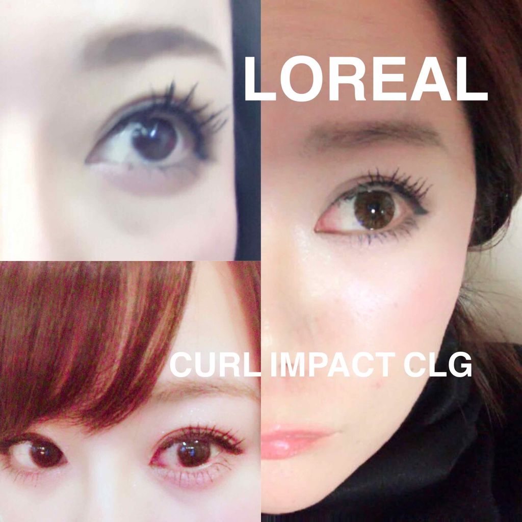 カールインパクト コラーゲン/ロレアル パリ/マスカラを使ったクチコミ（1枚目）