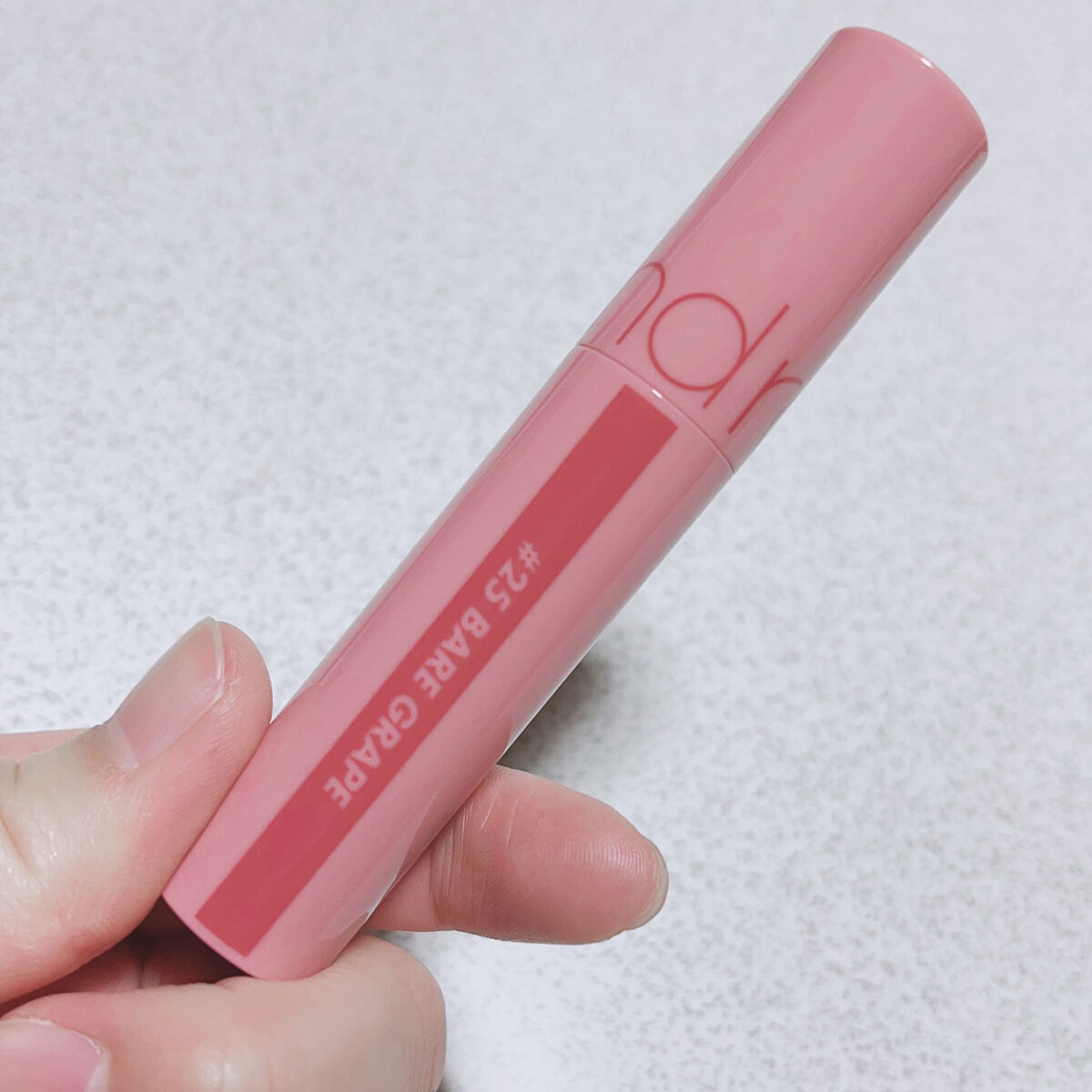 ジューシーラスティングティント/rom&nd/リップティントを使ったクチコミ（2枚目）