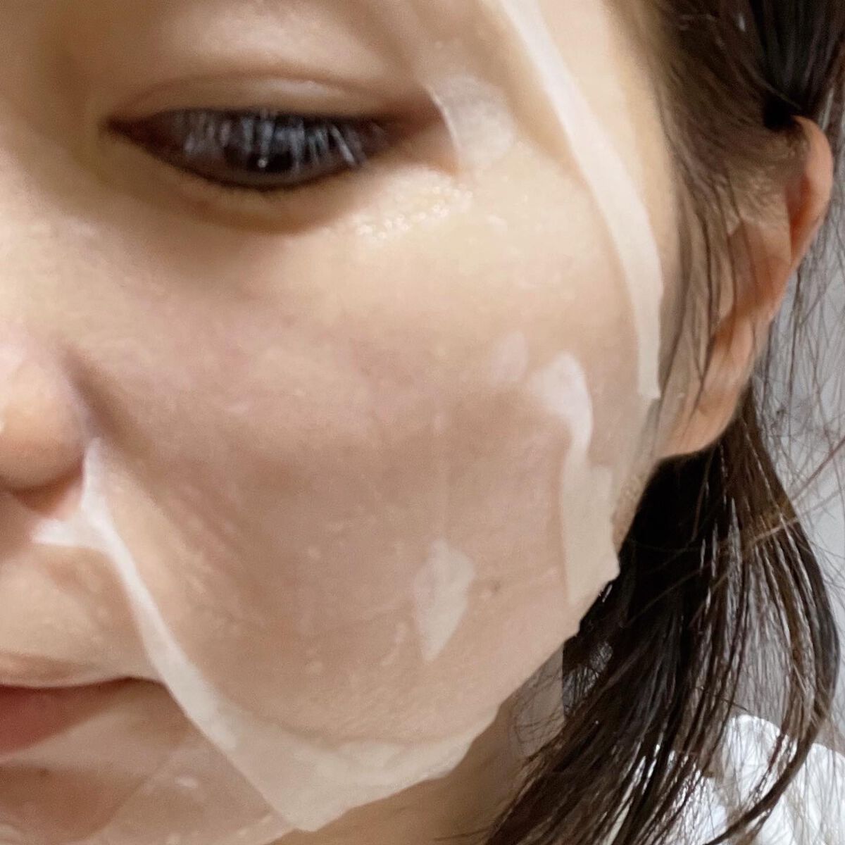 ディープモイスチャー マスク (ケアクリーム付き)/cerXcer/シートマスク・パックを使ったクチコミ(7枚目)