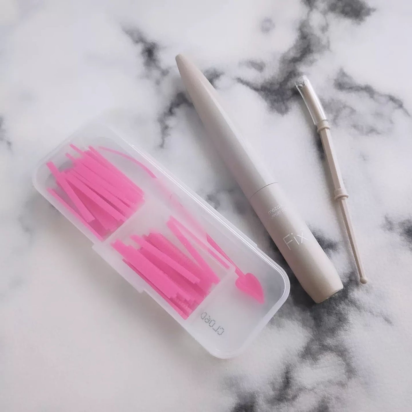 メザイク クリップ カッター ファイバー専用カッター/メザイク/二重まぶた用アイテムを使ったクチコミ(2枚目)