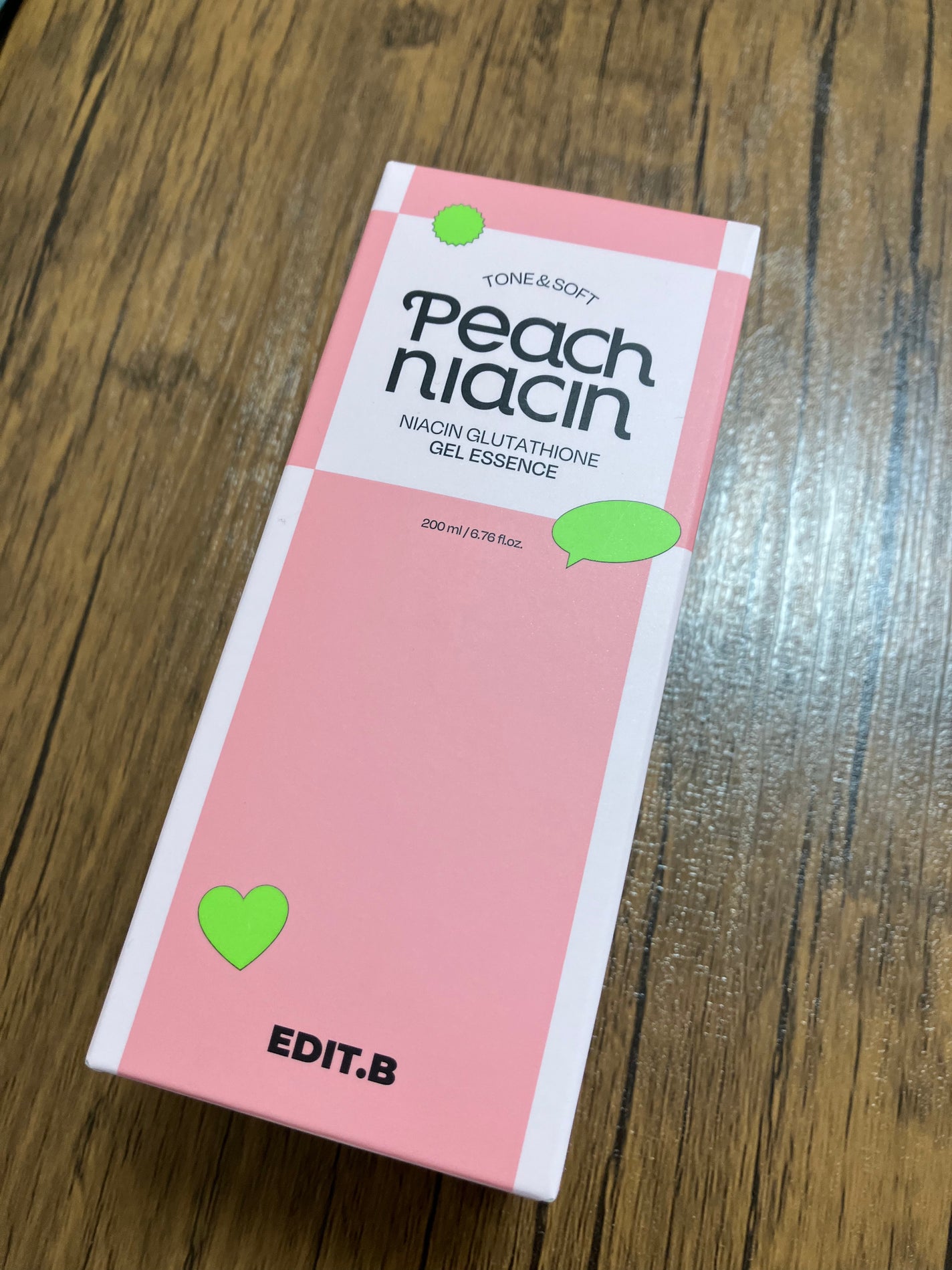 ピーチ ナイアシンアミド GLT ジェルエッセンス/EDIT.B/美容液を使ったクチコミ(1枚目)