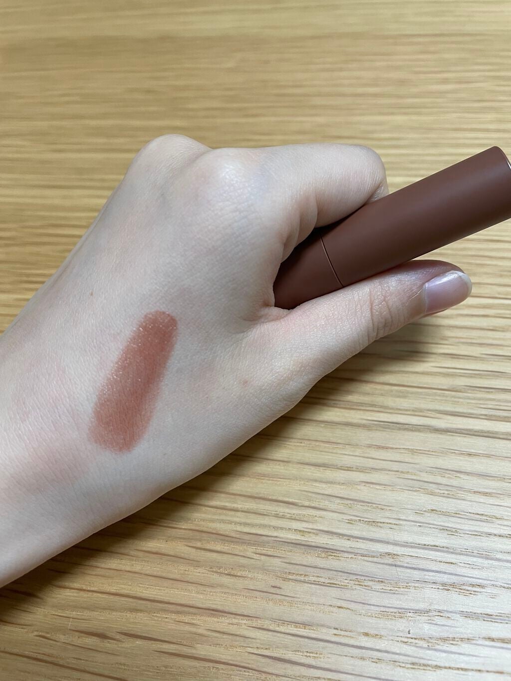 ステイオンバームルージュ/キャンメイク/口紅を使ったクチコミ(2枚目)