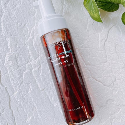 グリーンティーモイスチャーバブルフォーム/ラウンドアラウンド/泡洗顔を使ったクチコミ(5枚目)