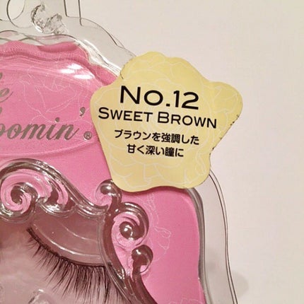 ミッシュブルーミン 3Dアイラッシュライン No.12 スウィートブラウン/ミッシュブルーミン/つけまつげを使ったクチコミ(3枚目)