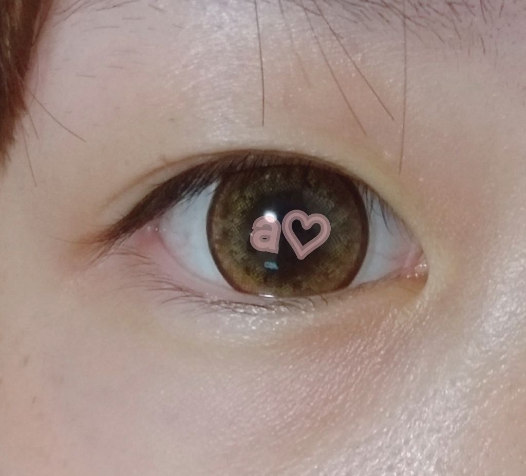 eye closet １day SweetSeries "Girly"（アイクローゼットワンデースウィートシリーズ ガーリー）/EYE CLOSET/ワンデー（１DAY）カラコンを使ったクチコミ（3枚目）