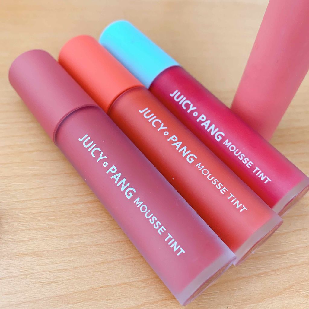 ジューシーパン ムースティント/A’pieu/リップティントを使ったクチコミ（1枚目）