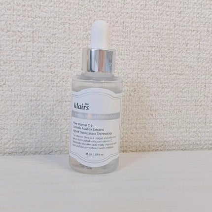 フレッシュリージュースドビタミンドロップ(35ml)/Klairs/美容液を使ったクチコミ(2枚目)