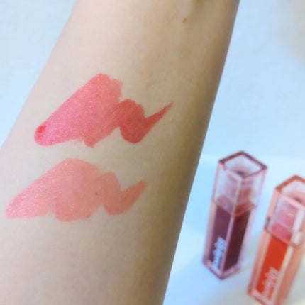 ジューシーライアー ウォーターティント/lilybyred/リップティントを使ったクチコミ(5枚目)