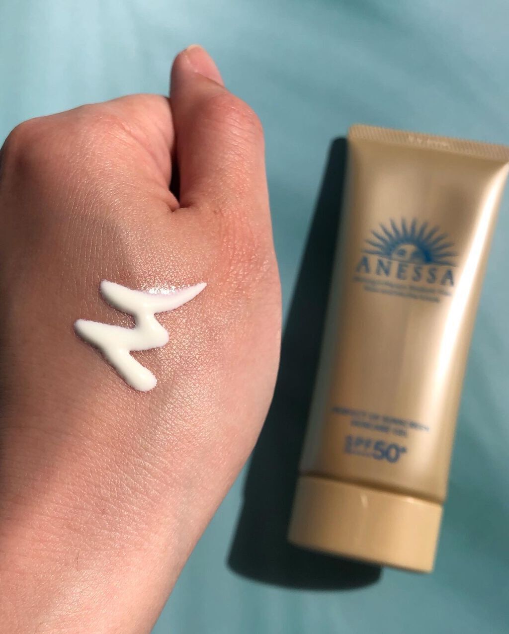 パーフェクトUV スキンケアジェル N/アネッサ/日焼け止め・UVケアを使ったクチコミ(4枚目)