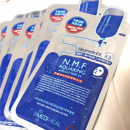 N.M.FアクアアンプルマスクJEX/MEDIHEAL/シートマスク・パックを使ったクチコミ(1枚目)