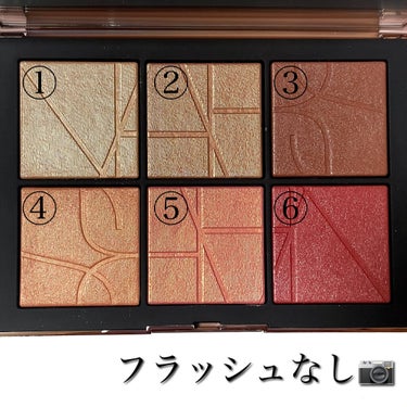 オーガズム オン ザ ビーチ チークパレット/NARS/パウダーチークを使ったクチコミ（3枚目）