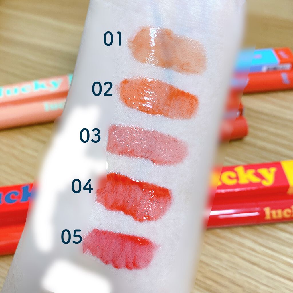 ラッキーシャインティント/BBIA/リップティントを使ったクチコミ（3枚目）