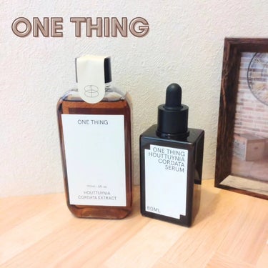 ドクダミ化粧水/ONE THING/化粧水を使ったクチコミ（1枚目）