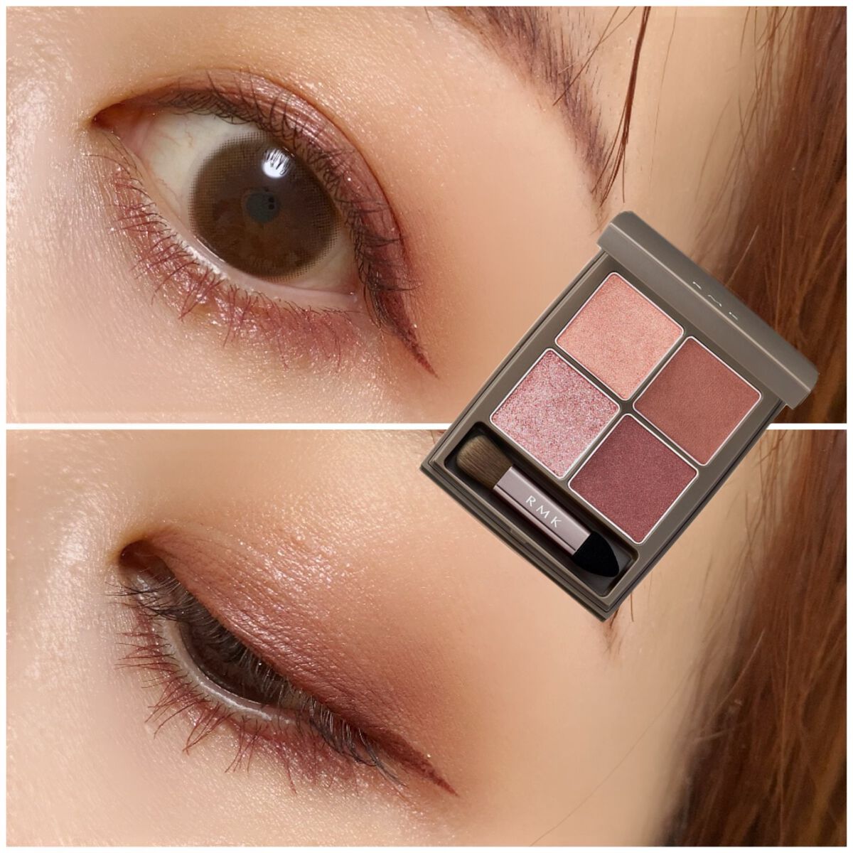 オブスキュア テンプテイション アイシャドウパレット/RMK/アイシャドウパレットを使ったクチコミ（1枚目）
