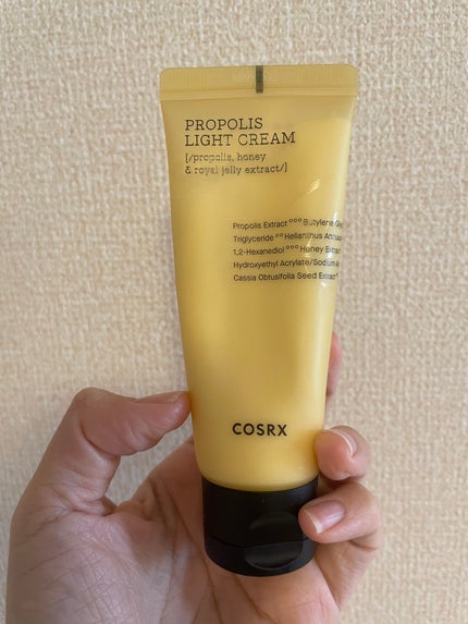 フルフィットプロポリスライトクリーム/COSRX/フェイスクリームを使ったクチコミ(1枚目)