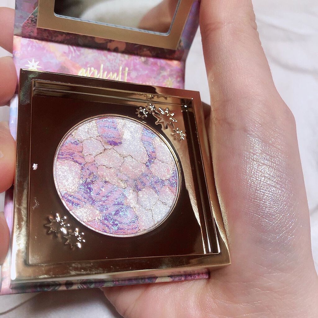 山海シリーズ グロウハイライト&チーク/GirlCult/パウダーハイライトを使ったクチコミ(7枚目)