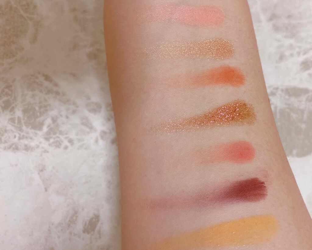 パパイヤ ポップ アイシャドウ パレット/Too Faced/アイシャドウパレットを使ったクチコミ(4枚目)