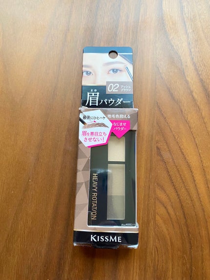 ナチュラルパウダーアイブロウ/ヘビーローテーション/パウダーアイブロウを使ったクチコミ(3枚目)